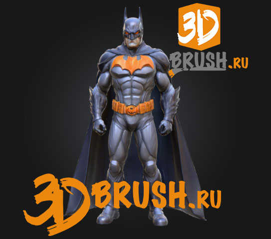 3d-model-of-batman-in-a-dark-skachat-besplatno