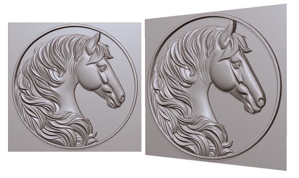 bust-of-a-horse-in-profile-in-a-circle-3d-model-for-cnc-or-engraving-byust-loshadi-v-profil-v-kruge-3d-model