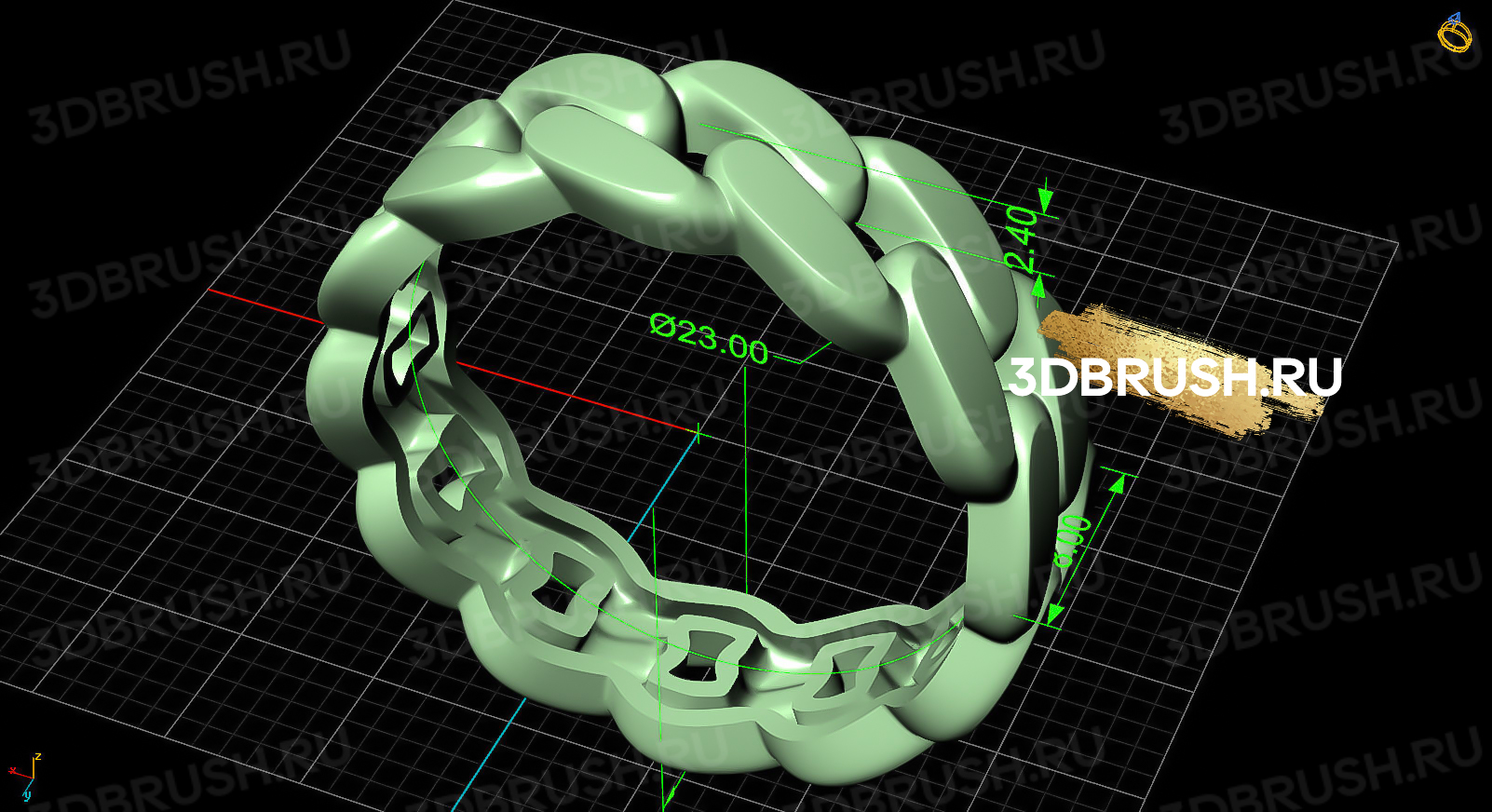 cuban-chain-ring-light-2-ver-3d-print-model