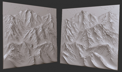 горы mountains 3 nature 3D model