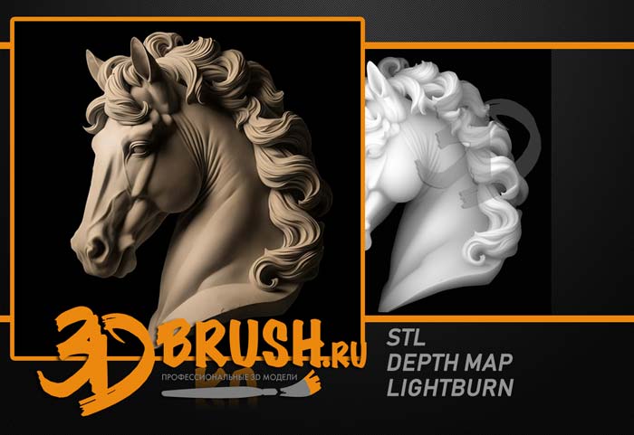 horse-bust-with-mane-3d-model-for-cnc-or-engraving-loshadka-byust-s-grivoy-3d-model