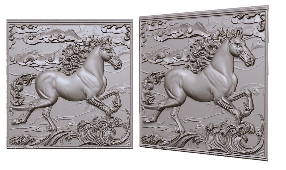 horse-galloping-across-the-water-3d-model-for-cnc-or-engraving