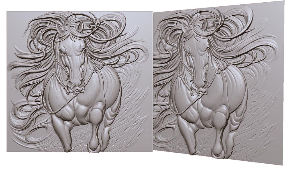 horse-galloping-in-front-with-a-mane-3d-model-for-cnc-or-engraving-loshad-skachet-v-fas-s-grivoy-3d-model