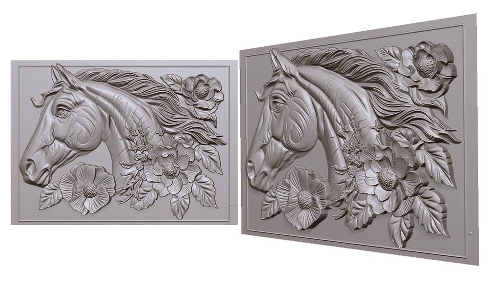 horse-in-flowers-on-a-board-3d-model-for-cnc-or-engraving-loshadka-v-cvetah-na-doske-3d-model