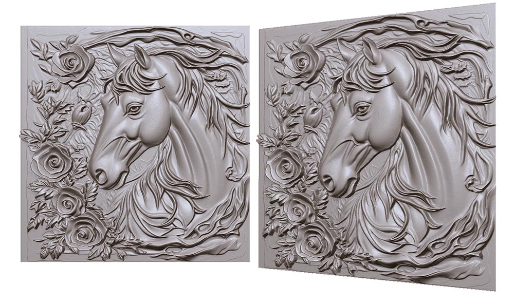 horse-in-rose-flowers-3d-model-for-cnc-or-engraving-loshadka-v-cvetah-rozah-3d-model