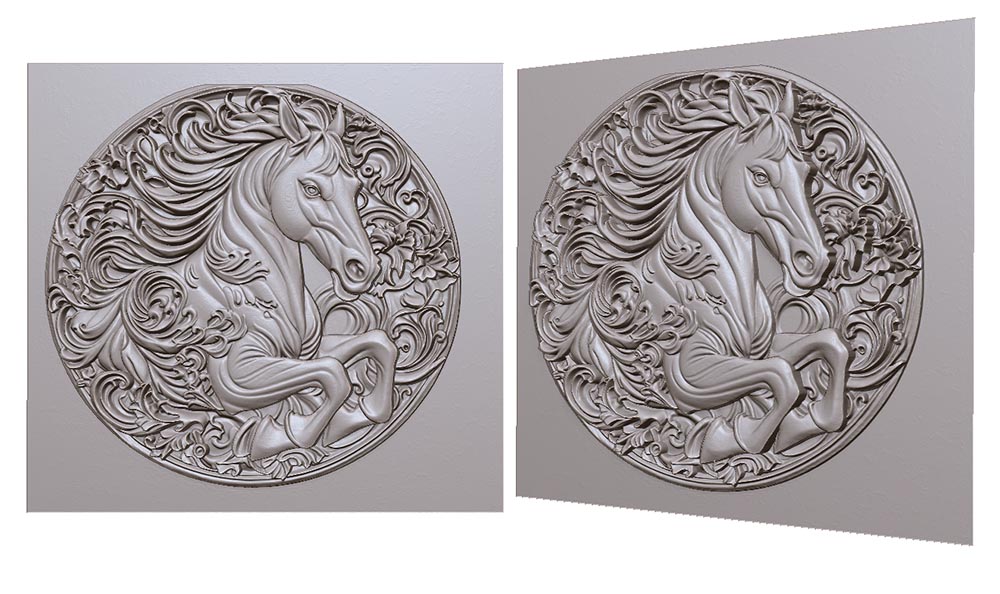 horse-running-in-a-circle-in-patterns-3d-model-for-cnc-or-engraving-loshad-bejit-v-kruge-v-uzorah-3d-model