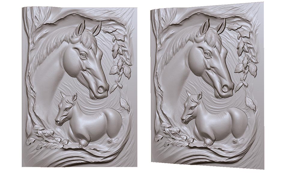 horse-with-foal-3d-model-for-cnc-or-engraving-loshad-s-jerebenkom