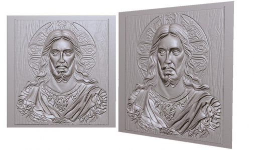Jesus Иисус для чпу cnc скачать 3д модель