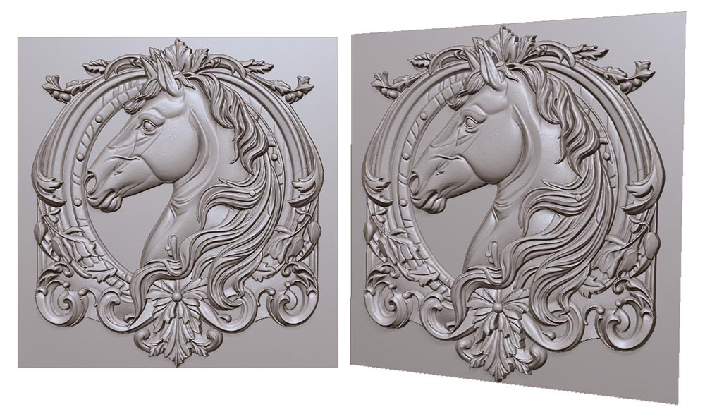 loshad-vid-sboku-v-uzorah-3d-model-horse-side-view-in-patterns-3d-model-for-cnc-or-engraving