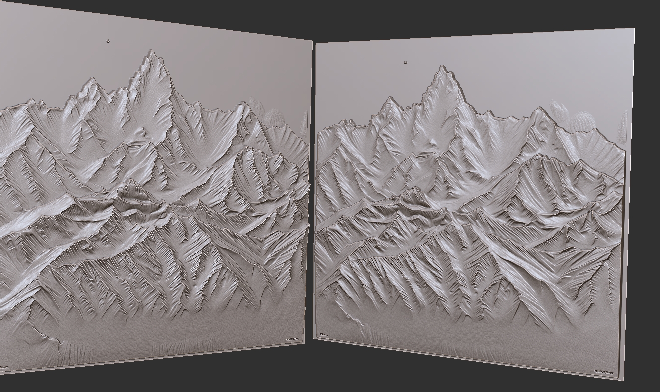 mountains-nature-3d-model