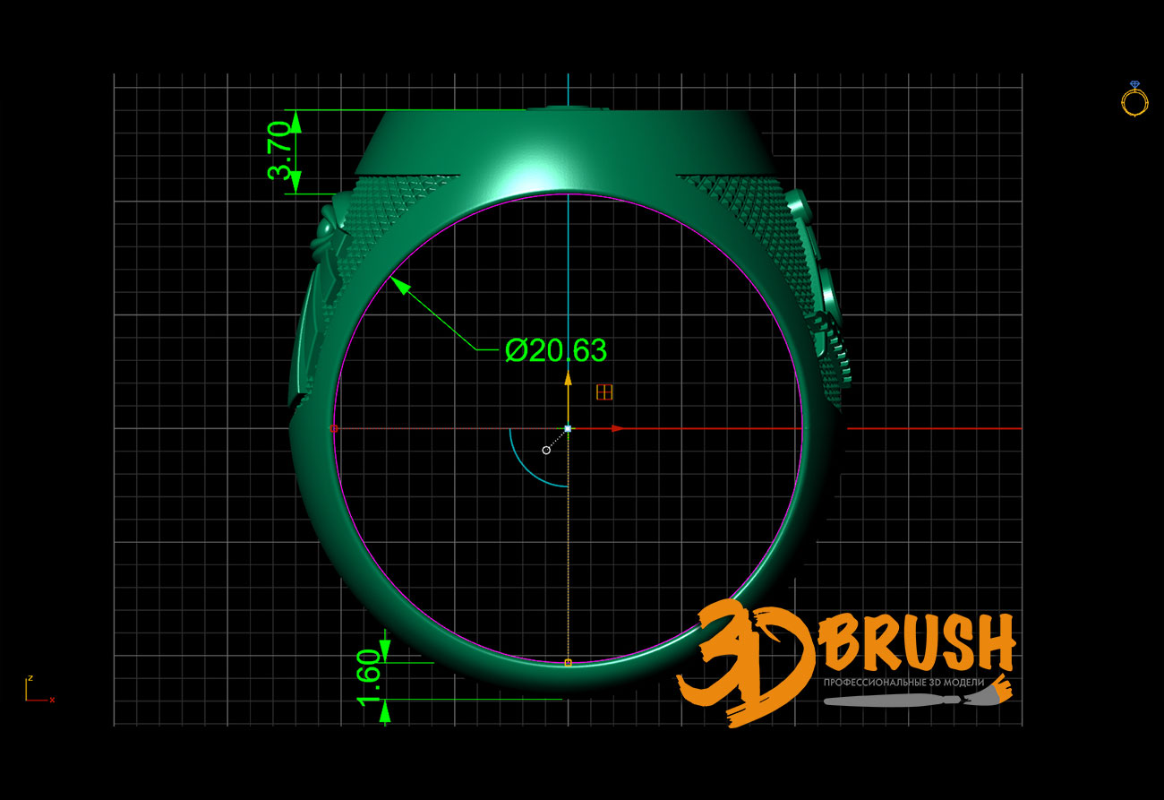 persten-masonskiy-s-emalyu-3d-model