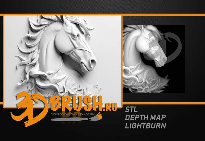 portrait-of-a-horse-with-a-mane-3d-model-for-cnc-or-engraving-portret-loshadi-3d-model