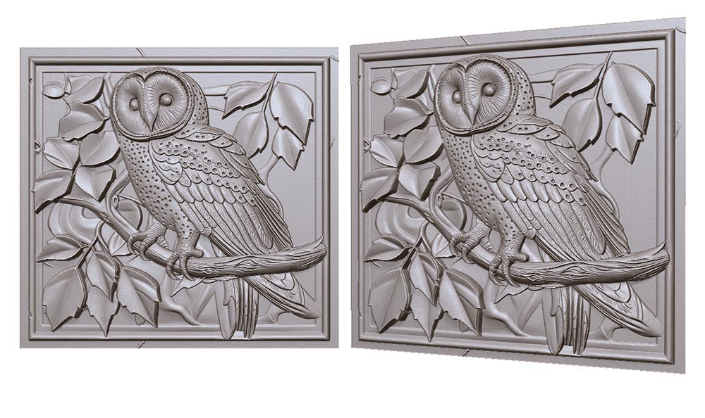 sova-na-vetke-3d-model-owl-on-a-branch-3d-model-for-cnc-or-engraving