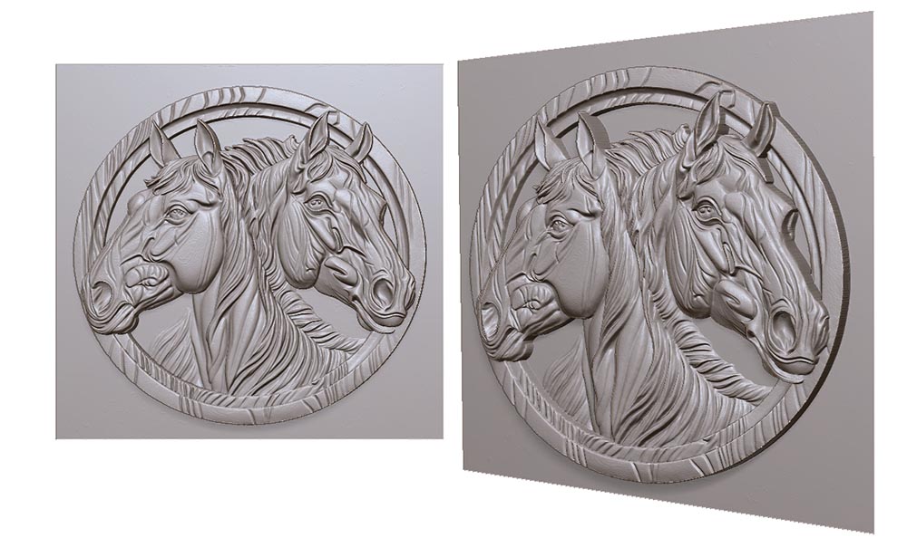 two-horses-hugging-3d-model-for-cnc-or-engraving-dve-loshadi-v-kruge-3d-model